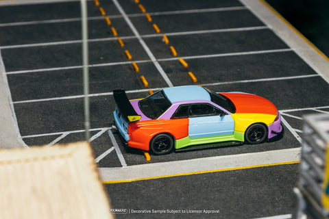 Tarmac Works 1:64 Nissan Skyline (R32) Widebody Sean Wotherspoon – Special Edition – Global64 - GT Hobby Store