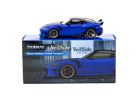 Tarmac Works 1:64 Nissan Veilside FFZ400 Fairlady Z – Blue - GT Hobby Store