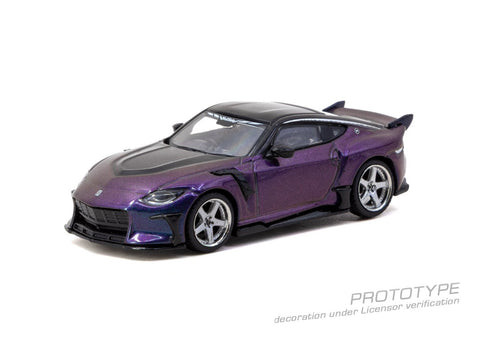 Tarmac Works 1/64 Nissan VeilSide FFZ400 Fairlady Z – Chameleon purple – Global64 - GT Hobby Store
