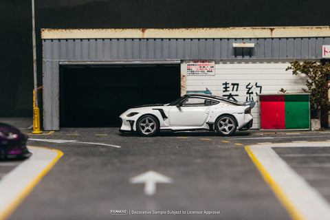 Tarmac Works 1:64 Nissan VeilSide FFZ400 Fairlady Z – White – Global64 – Limited Edition - GT Hobby Store