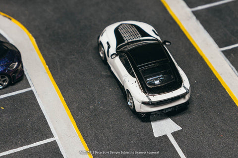 Tarmac Works 1:64 Nissan VeilSide FFZ400 Fairlady Z – White – Global64 – Limited Edition - GT Hobby Store