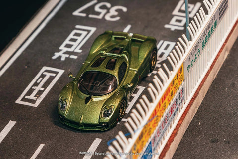 Tarmac Works 1:64 Pagani Utopia – Green Metallic – MiJo Exclusives Limited Edition - GT Hobby Store