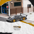 Tarmac Works 1:64 Pagani Zonda R – Matte Exposed Carbon Fiber - Global64 – Special Edition - GT Hobby Store