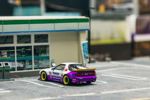 Tarmac Works 1:64 Pandem Mazda RX-7 FC3S- White Purple – Hobby64 - GT Hobby Store