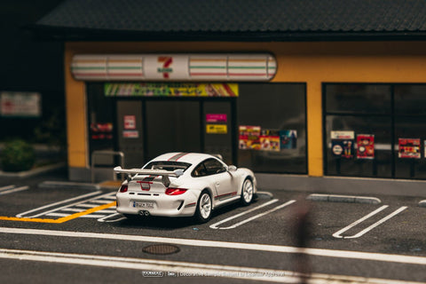 Tarmac Works 1:64 Porsche 911 GT3 RS 4.0 (997.2) – White – IXO Models – Limited Edition - GT Hobby Store