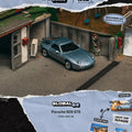Tarmac Works 1:64 Porsche 928 GTS – Blue Metallic – IXO models – Global64 - GT Hobby Store