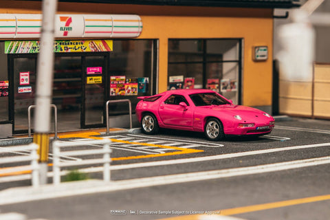 Tarmac Works 1:64 Porsche 928 GTS – Pink – Global64 - GT Hobby Store