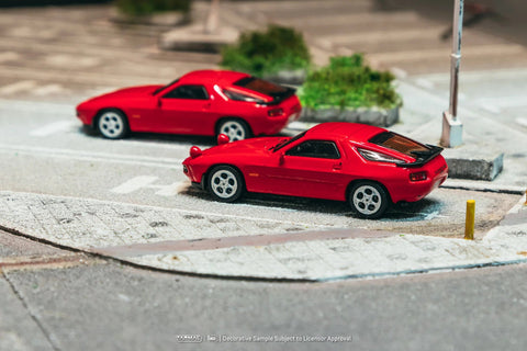 Tarmac Works 1:64 Porsche 928 S – Red – ixo Models – Global64 – MiJo Exclusives Limited Edition - GT Hobby Store