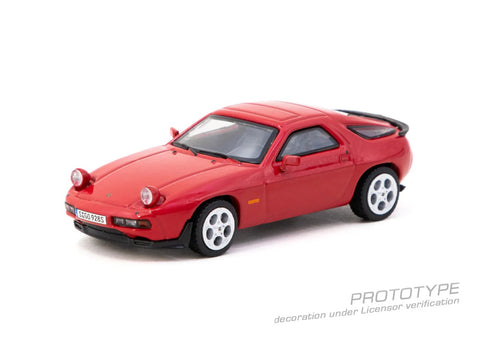 Tarmac Works 1:64 Porsche 928 S – Red – ixo Models – Global64 – MiJo Exclusives Limited Edition - GT Hobby Store