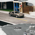 Tarmac Works 1/64 Porsche 928 S4 – Grey Metallic- Global64 - GT Hobby Store