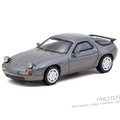 Tarmac Works 1/64 Porsche 928 S4 – Grey Metallic- Global64 - GT Hobby Store