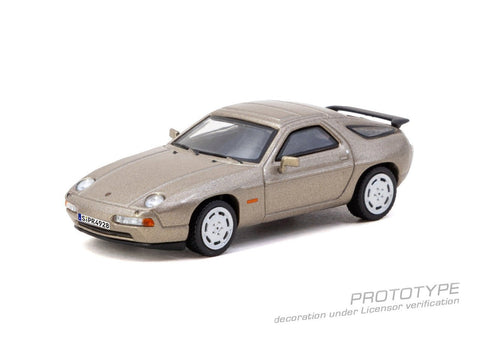 Tarmac Works 1:64 Porsche 928 S4 – Platinum Metallic - Global64 - GT Hobby Store