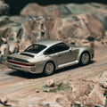 Tarmac Works 1:64 Porsche 959 – Silver – Global64 – MiJo Exclusives Limited Edition - GT Hobby Store