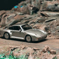 Tarmac Works 1:64 Porsche 959 – Silver – Global64 – MiJo Exclusives Limited Edition - GT Hobby Store