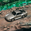 Tarmac Works 1:64 Porsche 959 – Silver – Global64 – MiJo Exclusives Limited Edition - GT Hobby Store