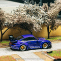 Tarmac Works 1:64 RWB 993 Furusato Model Car + Trading Cards Combo Set - GT Hobby Store