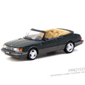 Tarmac Works 1:64 Saab 900 Turbo Convertible – Green – Global64 - GT Hobby Store