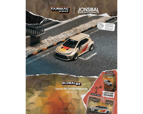 Tarmac Works 1:64 Toyota GR Corolla Widebody – White – Global64 - GT Hobby Store