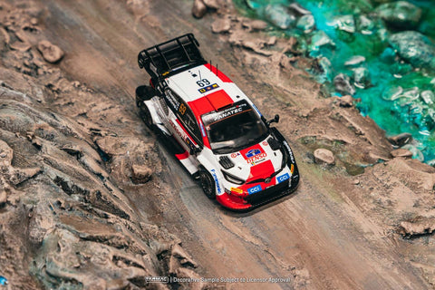 Tarmac Works 1:64 Toyota GR YARIS Rally1 HYBRID Central European Rally 2023 WRC World Champion 2023 Kalle Rovanperä / Jonne Halttunen – Hobby64 - GT Hobby Store