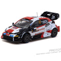Tarmac Works 1:64 Toyota GR YARIS Rally1 HYBRID Central European Rally 2023 WRC World Champion 2023 Kalle Rovanperä / Jonne Halttunen – Hobby64 - GT Hobby Store