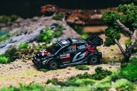 Tarmac Works 1/64 Toyota GR YARIS Rally1 HYBRID Safari Rally Kenya 2024 Winner Kalle Rovanperä / Jonne Halttunen- Hobby64 - GT Hobby Store