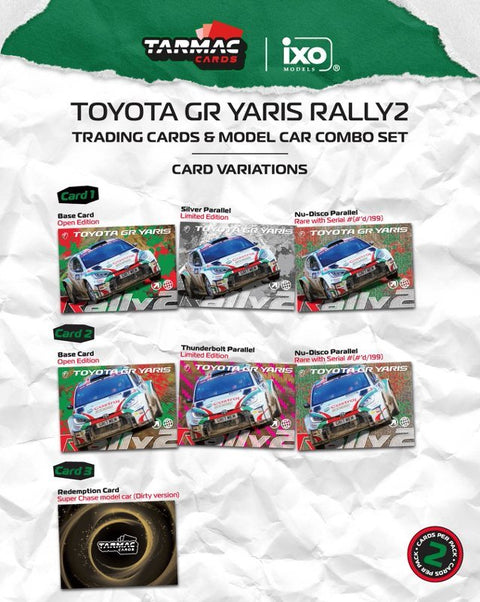 Tarmac Works 1/64 Toyota GR Yaris Rally2 British Rally Championship 2024 Champion Chris Ingram / Alex Kihurani with Trading Card – Hobby64 - GT Hobby Store