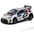 Tarmac Works 1:64 Toyota GR Yaris Rally2 Rally Sweden 2024 Yuki Yamamoto / Marko Salminen – Hobby64 - GT Hobby Store