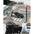Tarmac Works 1:64 Toyota GR86 HKS – Black – Global64 - GT Hobby Store