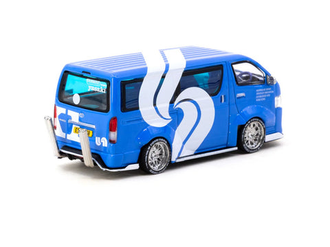 Tarmac Works 1:64 Toyota Hiace Widebody Yasaki – HOBBY64 – Special Edition - GT Hobby Store