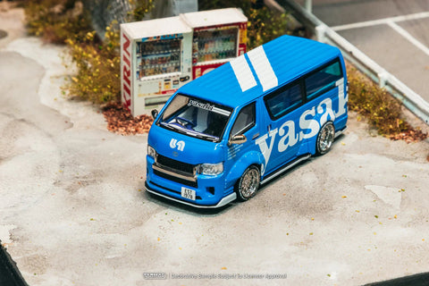 Tarmac Works 1:64 Toyota Hiace Widebody Yasaki – HOBBY64 – Special Edition - GT Hobby Store