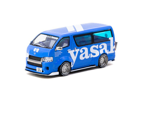Tarmac Works 1:64 Toyota Hiace Widebody Yasaki – HOBBY64 – Special Edition - GT Hobby Store
