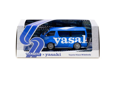 Tarmac Works 1:64 Toyota Hiace Widebody Yasaki – HOBBY64 – Special Edition - GT Hobby Store
