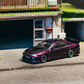 Tarmac Works 1:64 URAS Skyline ER34 – Midnight Purple – Global64 – Limited Edition - GT Hobby Store