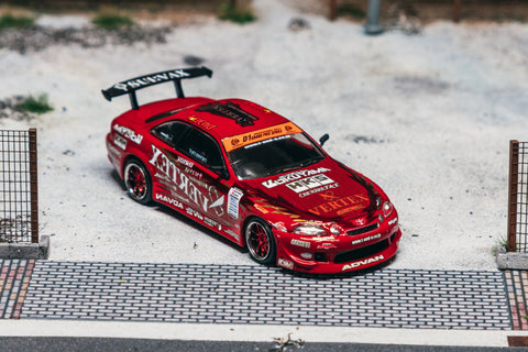 Tarmac Works 1/64 Vertex Ridge TE3005 Soarer Model Car + Trading Cards Combo Set Global64 - GT Hobby Store