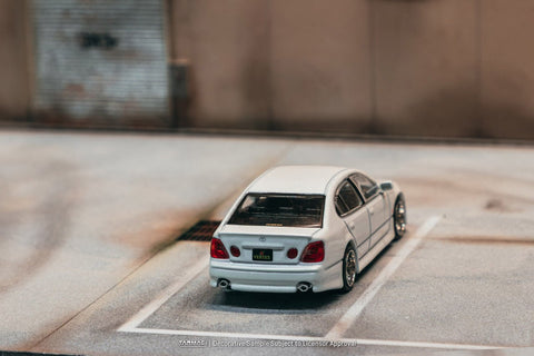 Tarmac Works 1:64 VERTEX Toyota Aristo JZS161 - White – Global64 - GT Hobby Store