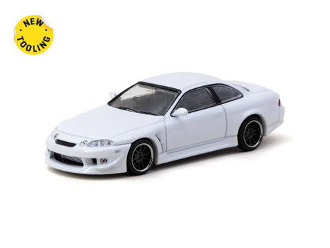 Tarmac Works 1:64 VERTEX Toyota Soarer JZZ30 – White – Global64 – MiJo Exclusives Limited Edition - GT Hobby Store