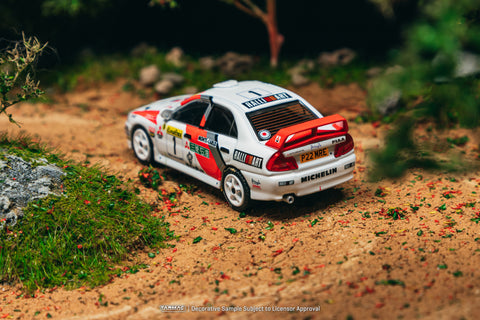 Tarmac Works Global64 1/64 Mitsubishi Lancer Evolution Iv Rallye Monte-carlo 1997 Tommi Mäkinen / Seppo Harjanne - GT Hobby Store
