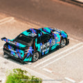 Tarmac Works GLOBAL64 1/64 Nissan Skyline (R32) Widebody HKS Model Car + Trading Cards Combo Set - GT Hobby Store