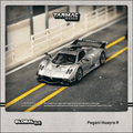 Tarmac Works Global64 1/64 Pagani Huayra R Satin Silver - GT Hobby Store