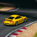 Tarmac Works GLOBAL64 1/64 Porsche 911 GT3 (Type 996) Yellow - GT Hobby Store