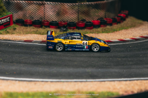 Tarmac Works HOBBY64 1/64 Ferrari F40 GTE 24h of Le Mans 1996 Luciano Della Noce / Anders Olofsson / Carl Rosenblad - GT Hobby Store