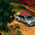 Tarmac Works Hobby64 1/64 Fiat 131 Abarth Rally Rallye De Portugal - Vinho Do Porto 1978 Winner Markku Alén / Ilkka Kivimäki - GT Hobby Store