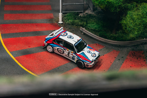 Tarmac Works HOBBY64 1/64 Lancia Delta HF Integrale Monte Carlo Rally 1992 Winner Didier Auriol / Bernard Occelli - GT Hobby Store