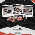 Tarmac Works HOBBY64 1/64 Porsche 911 GT3 R DTM 2026 Bastian Buus - GT Hobby Store