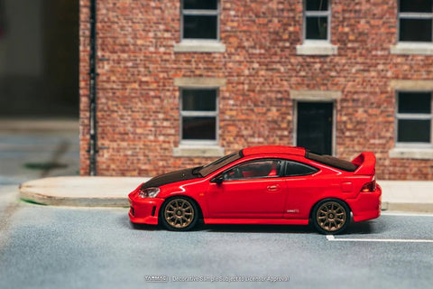 Tarmac Works ROAD64 1/64 Honda Integra TYPE R DC5 Custom RED - GT Hobby Store
