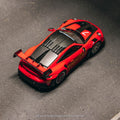 Tarmac Works x Minichamps 1/64 Porsche GT3RS (992.1) MR – Red – Showcase - GT Hobby Store