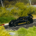Tarmac Works x Minichamps 1:64 Porsche GT3RS (992.2) MR – Black Yellow – Showcase – Limited Edition - GT Hobby Store