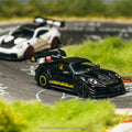 Tarmac Works x Minichamps 1:64 Porsche GT3RS (992.2) MR – Black Yellow – Showcase – Limited Edition - GT Hobby Store