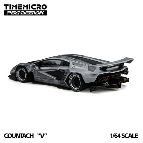 TimeMicro × PSC DESIGN 1/64 Countach "V" - GT Hobby Store