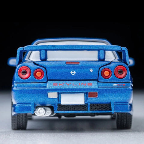 Tomica Limited Vintage Neo 1/64 Nissan Skyline 2-door Sports Coupe 25GT Turbo With Optional Parts (Blue) - GT Hobby Store